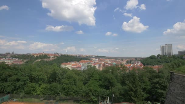 Прага Яку Вибрали Вісеграда — стокове відео