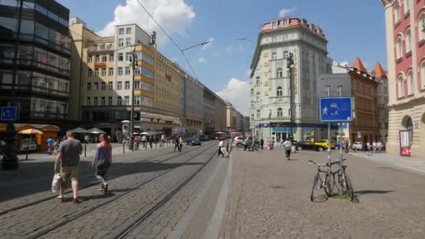 Hotel City Centre Náměstí Republiky — Stock video