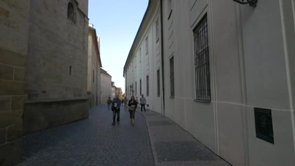Caminando Por Calle Jirska — Vídeos de Stock