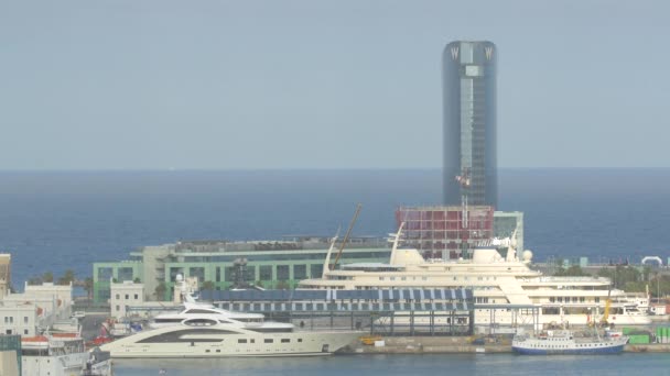 Hotel Vela Beira Mar Barcelona — Vídeo de Stock