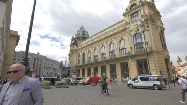 Çek Cumhuriyeti Prag Belediye Binası — Stok video