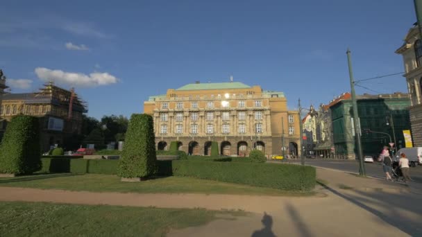 Charles University Praga República Checa — Vídeo de Stock