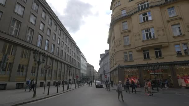 Celetna Street Praga Repubblica Ceca — Video Stock