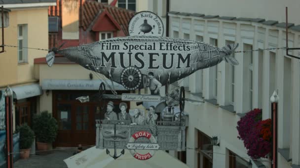 Affisch För Film Special Effects Museum — Stockvideo