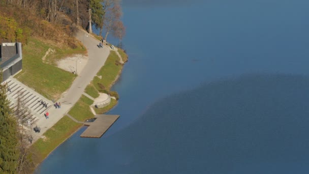 Promenadă Malul Lacului — Videoclip de stoc
