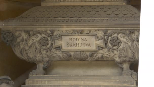 ロディナ スカルドヴァの墓石 — ストック動画