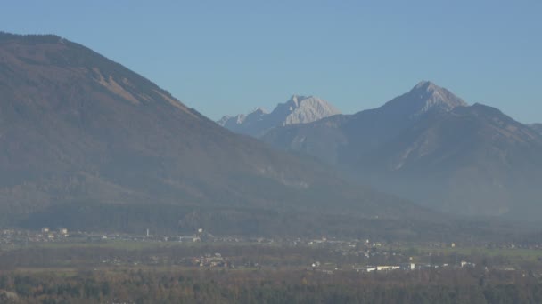 Vista Paisaje Montaña — Vídeos de Stock