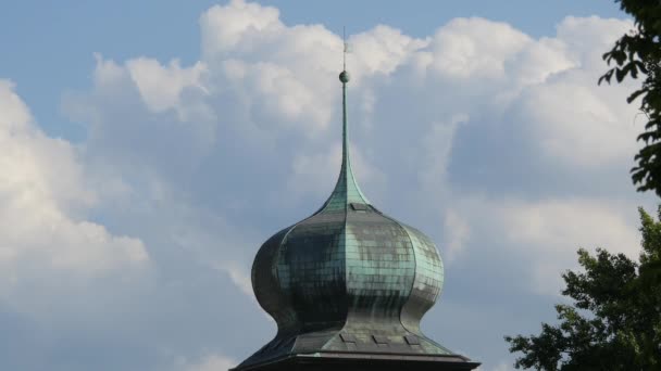 シトコフスカ水道塔の眺め — ストック動画