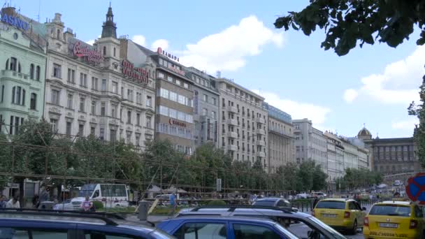 文采拉斯广场的建筑物 — 图库视频影像