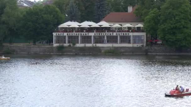 Restaurante Strelecky Ostrov Cafe — Vídeo de Stock