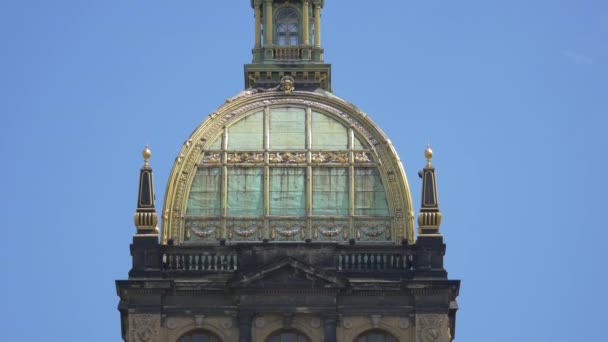 Museo Nacional Estatua San Wenceslao — Vídeos de Stock