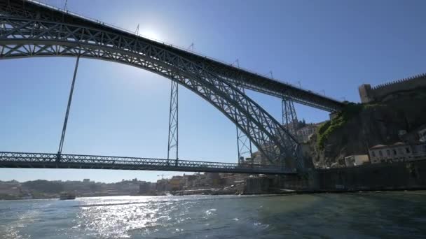 Ponte Dom Luis Porto — Vídeo de Stock