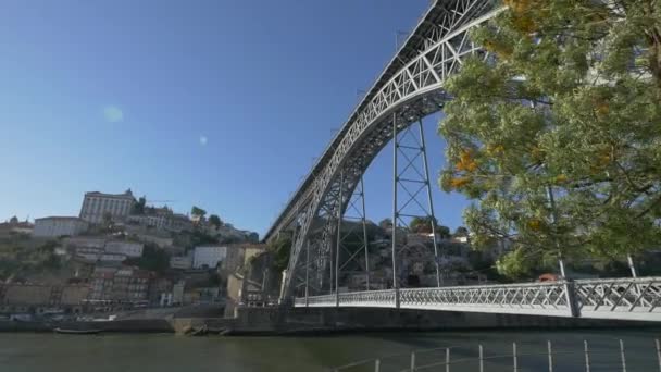 ポルトのドム ルイス1世橋 — ストック動画