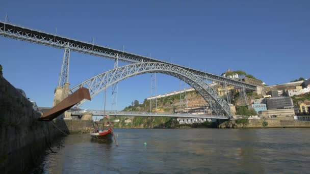 Ponte Luis Porto Ban — Stock videók