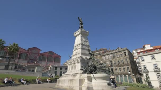 Monumento Del Principe Enrico Porto — Video Stock