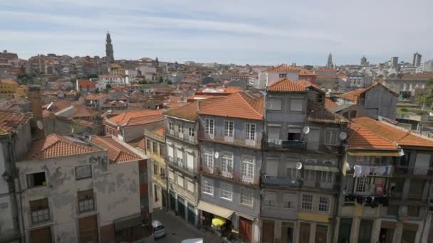 Old Buildings Porto — Stock Video