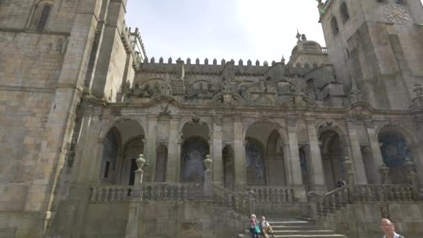 Loggia Catedral Porto — Vídeo de Stock