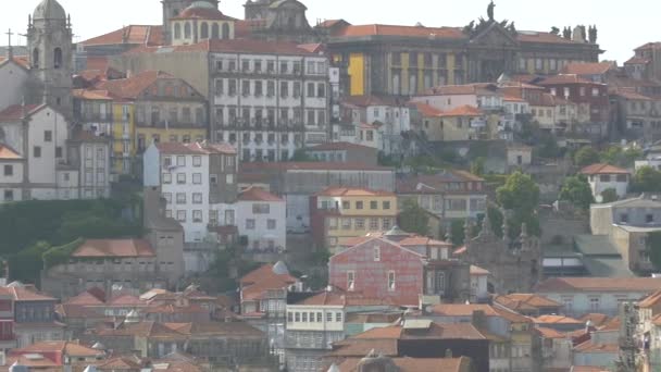 Panoramatický Pohled Porto — Stock video