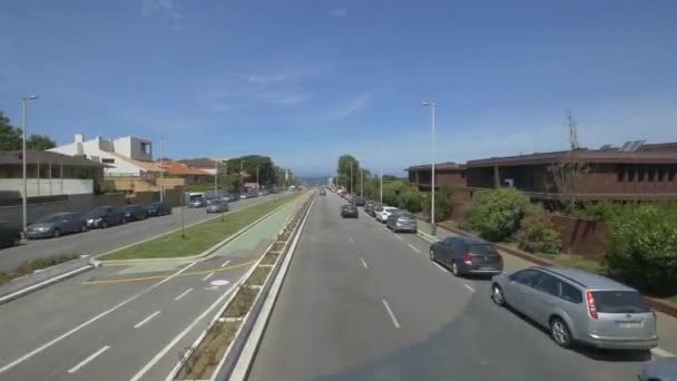 Traffico Stradale Viale — Video Stock