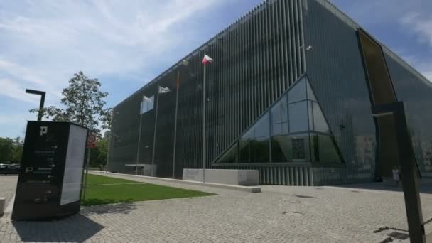波兰犹太人历史博物馆 — 图库视频影像