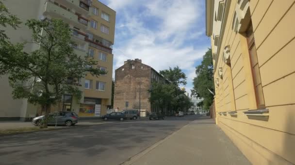 Calle Karola Marcinkowskiego — Vídeos de Stock