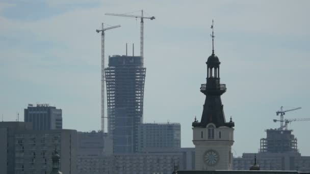 Башня Яблоновского Дворца — стоковое видео