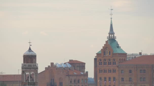 Brick Buildings Venice — Stock Video