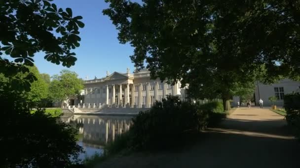 Het Paleis Aan Het Water — Stockvideo