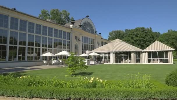 Ristorante All Aperto New Orangery — Video Stock