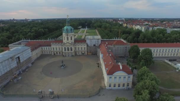 Luftaufnahme Des Schlosses Charlottenburg — Stockvideo