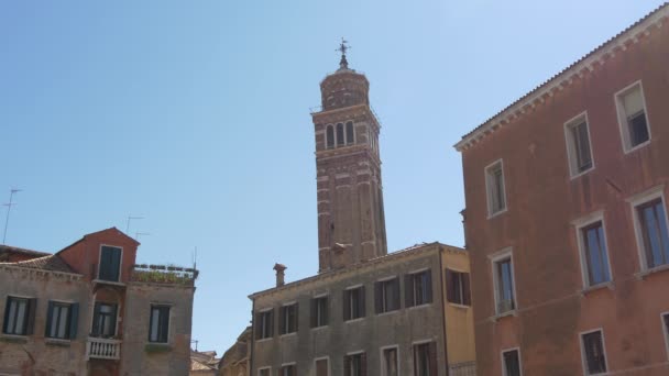 Leaning Tower Old Buildings — Video