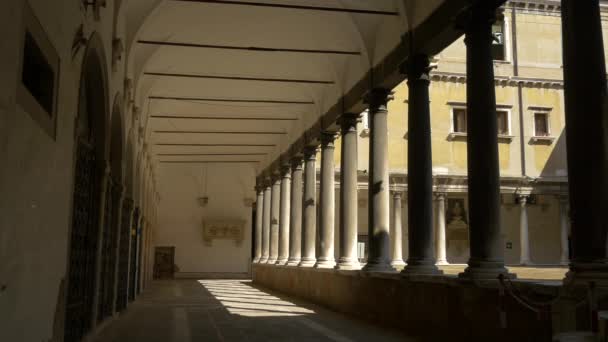 威尼斯 意大利 欧洲的一条空旷的通道 — 图库视频影像
