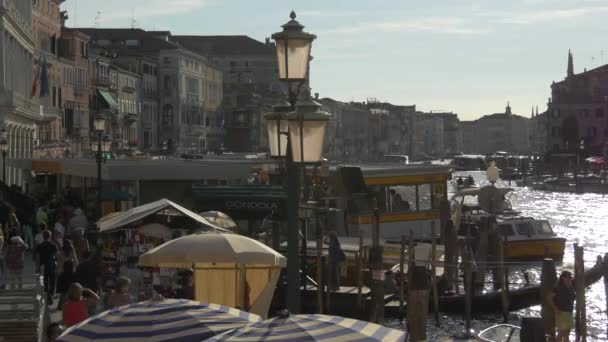 Grand Canal Front Mer Venise Italie — Video