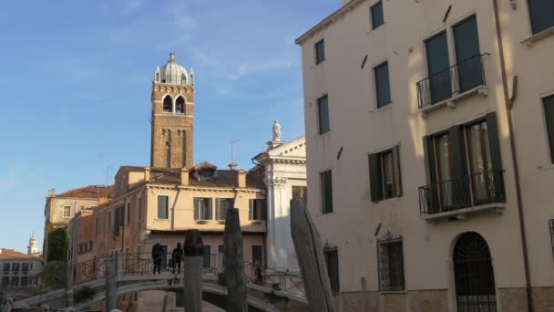 Campanile Edifici — Video Stock