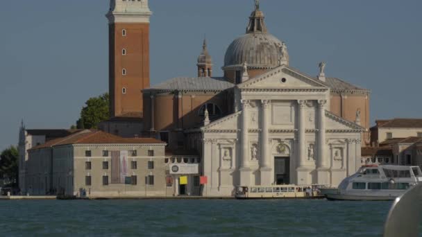 Kerk Van San Giorgio Maggiore — Stockvideo
