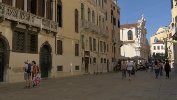 Marcher Près Église Santa Maria Del Giglio — Video