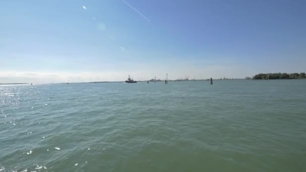 Laguna Venesia Pada Siang Hari — Stok Video
