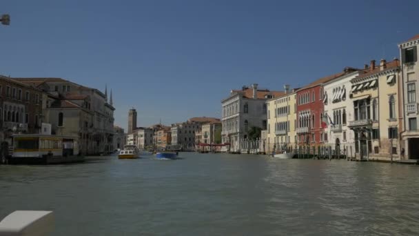Canal Grande Venedig — Stockvideo