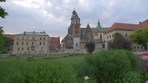 Edifici All Interno Della Fortezza Cracovia — Video Stock