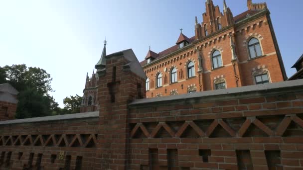 Das Seminar Der Erzdiözese Krakau — Stockvideo