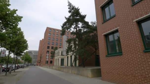 Buildings Gabriele Tergit Promenade Berlin — Stock Video