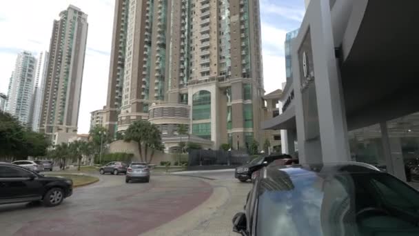 Edifício Meridien Hotel Cidade Panamá — Vídeo de Stock