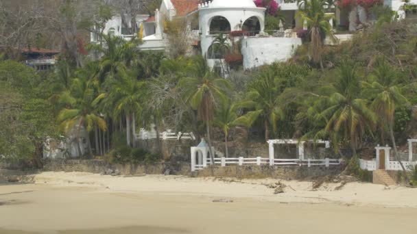 巴拿马孔塔多拉岛上的别墅和旅馆 — 图库视频影像