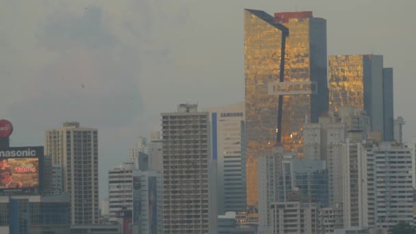 Edificios Modernos Panamá — Vídeo de stock