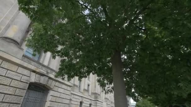 Berlin Deki Reichstag Binası — Stok video