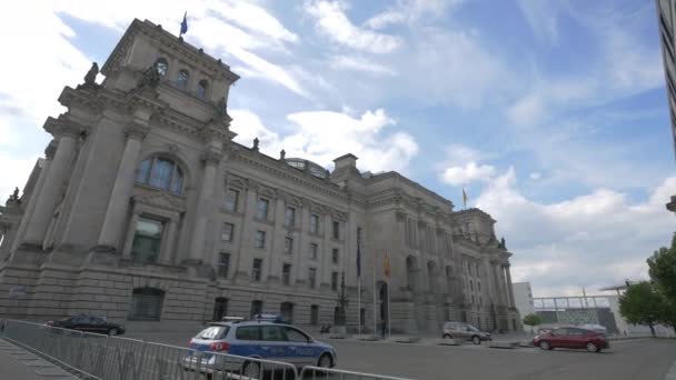 Budynek Reichstagu Berlinie — Wideo stockowe