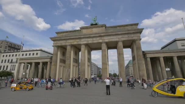 Brandenburg Kapısı Berlin — Stok video