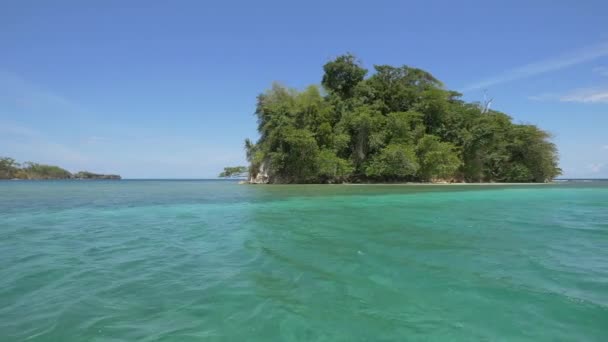 Остров Пеллью Карибском Море — стоковое видео