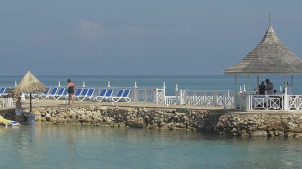 Playa Playa Jamaica — Vídeo de stock