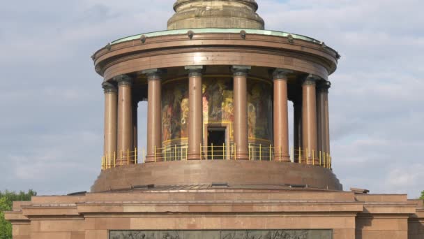 Detail Der Siegessäule Berlin — Stockvideo